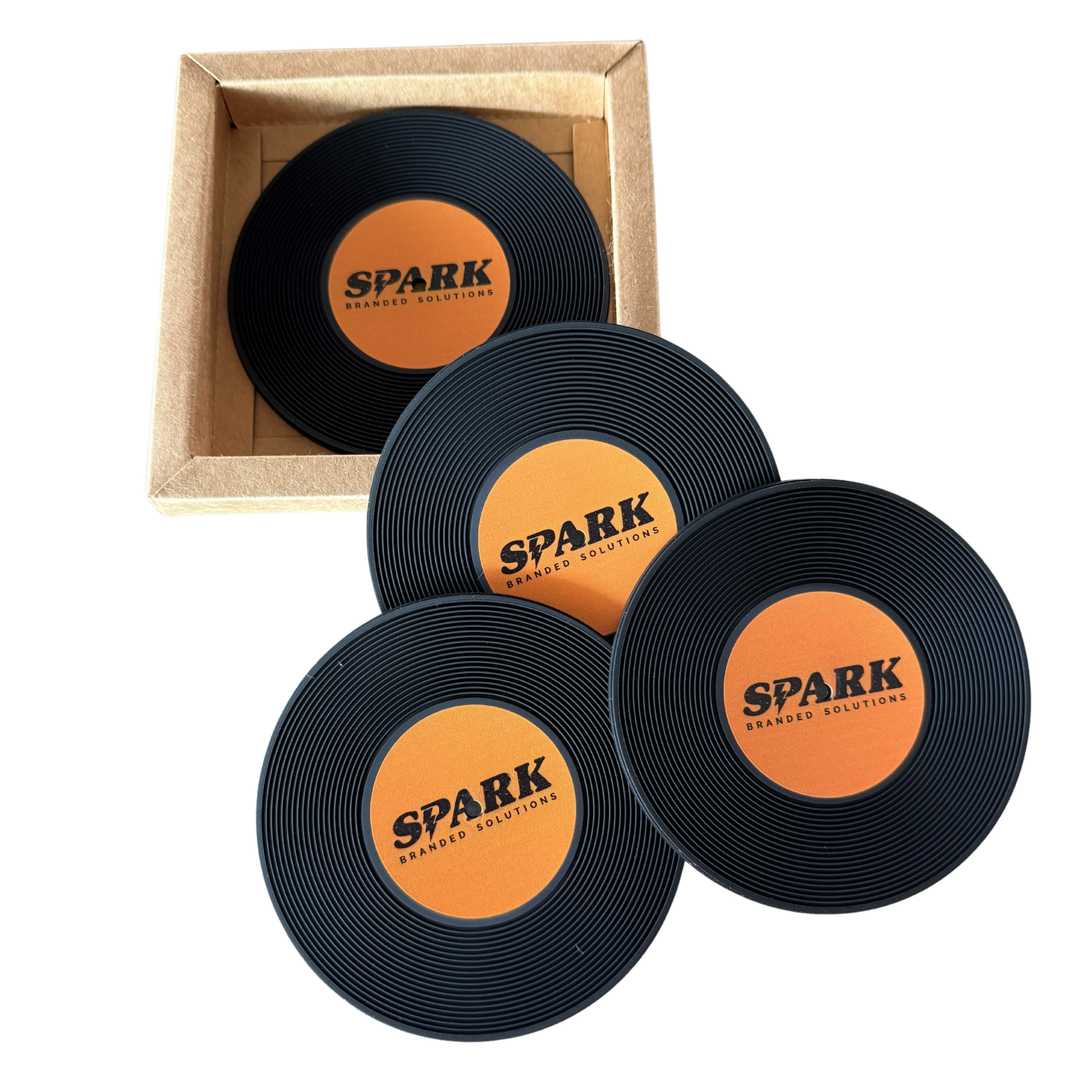 Record Coasters - Set of Four